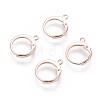 304 Stainless Steel Leverback Earring Findings STAS-D448-041RG-2