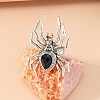 Alloy Rhinestone Finger Rings WG1192C-01-3
