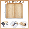 Bamboo Sofa Armrest Tray AJEW-WH0816-622-2