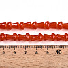 Baking Paint Glass Beads Strands DGLA-N007-01B-4