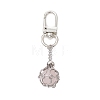 Ring 304 Stainless Steel Macrame Chain Pouch Empty Stone Holder Pendant Decoration HJEW-JM02089-4