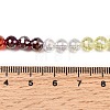 Electroplate Glass Beads Strands EGLA-D300-06-6mm-06-4