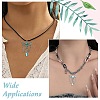 14Pcs 7 Colors Alloy with Resin Rhinestone Pendants FIND-CJ0005-95-7