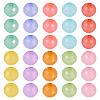 200Pcs 10 Colors Imitation Jelly Acrylic Beads MACR-TA0001-38-2