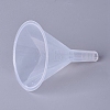 Plastic Funnel Hopper AJEW-WH0109-03B-2