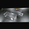 Transparent Plastic PET Box Gift Packaging CON-WH0077-19B-2