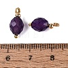 Natural Amethyst Pendants GG-N004-02G-05-3