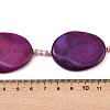 Natural Fire Crackle Agate Beads Strands G-P605-L03-01B-5