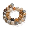 Natural Agate Beads Strands G-L595-A01-01F-3