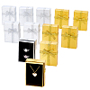 12Pcs 2 Colors Cardboard Necklace Boxes CBOX-PH0001-11-1