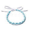 Adjustable Polyester Cord Braided Friendship Bracelets FB-CBA27E8-02A-4