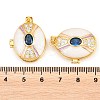 Brass Locket Pendants KK-D232-12G-02A-2