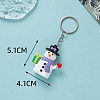 PVC Plastic Keychain PW-WG3A7B9-07-1