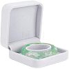 Square Velvet Bracelet Box. Bracelet Gift Storage Case CON-WH0088-33A-1