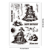 Custom Summer Theme PVC Plastic Clear Stamps DIY-WH0631-0105-6