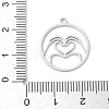 304 Stainless Steel Pendants STAS-Z131-01A-P-3