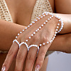 Imitation Pearl Slave Bracelets WGC5E35-01-3