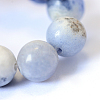 Natural Sodalite Round Bead Strands G-E334-8mm-08-3