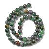 Natural Ruby in Zoisite Beads Strands G-R011-A02-02-2