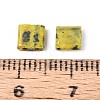 2-Hole Baking Paint Glass Seed Beads SEED-N009-03H-3