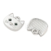 Alloy Rhinestone Pendants FIND-D044-21P-03-2