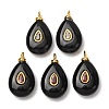 Natural Obsidian Pendants GG-CBAA798-01G-05-1
