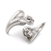 Non-Tarnish 304 Stainless Steel Stud Earrings for Women EJEW-N054-27P-2