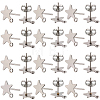 60Pcs 304 Stainless Steel Stud Earring Findings STAS-SC0021-31P-1