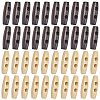 40Pcs 2 Colors Natural Wood Buttons FIND-GF0009-92-1