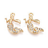 Alloy Rhinestone Pendants FIND-N008-19KCG-1