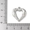 304 Stainless Steel Pendants STAS-I330-014P-3