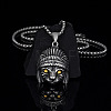 Vintage 304 Stainless Steel Animals Pendant Necklaces for Men WG6A848-01-2