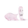 Transparent Spray Painted Glass Beads X1-GLAA-I050-10J-3