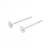 Non-Tarnish 304 Stainless Steel Stud Earring Findings A-STAS-D448-088P-2mm-1