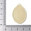 Brass Pendant Cabochon Settings KK-V005-01G-02-4