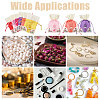 6Pcs 6 Colors 3D Floral Embroidery Cloth Drawstring Bags ABAG-PH0001-91-7