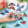  DIY Butterfly Wing Earring Makint Kit FIND-TA0002-80-6