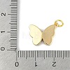 Brass Enamel Pendants KK-B114-16G-01-3