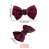 Polyester Bowknot Shoe Decorations AJEW-WH0323-25D-4