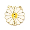Brass Enamel Pendants KK-A293-22G-1