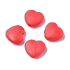 Heart PVC Plastic Cord Lock for Mouth Cover KY-D013-04A-2