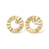 Ion Plating(IP) 304 Stainless Steel Stud Earring Finding EJEW-I285-21G-1