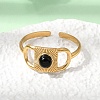 304 Stainless Steel Cuff Open Rings RJEW-F213-01G-07-1