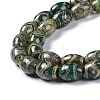 Tibetan Style dZi Beads Strands TDZI-E005-01G-3