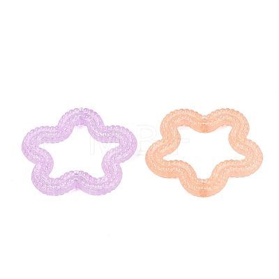 Luminous Transparent Acrylic Beads OACR-Q204-28-1
