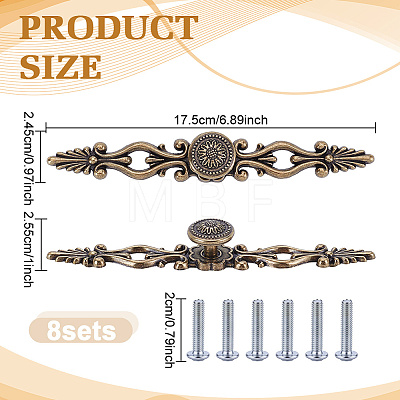 Alloy Wardrobe Door Handles FIND-WH0173-538-1