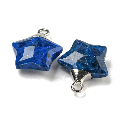 Natural Lapis Lazuli Pendants G-P540-01P-04-1