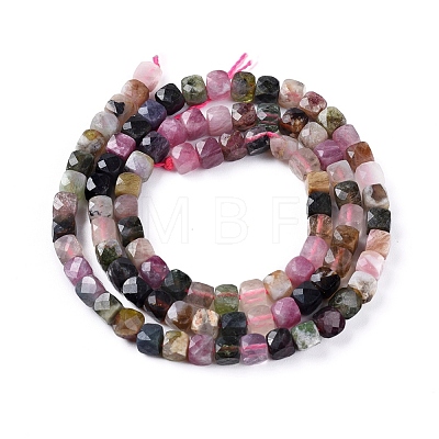 Natural Tourmaline Beads Strands G-L537-013A-1