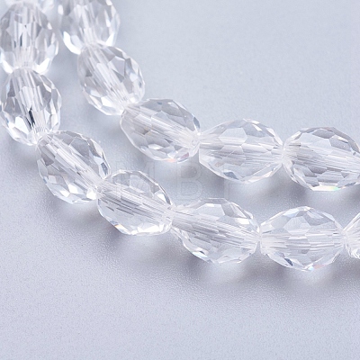 Glass Beads Strands X-GC890Y-3-1