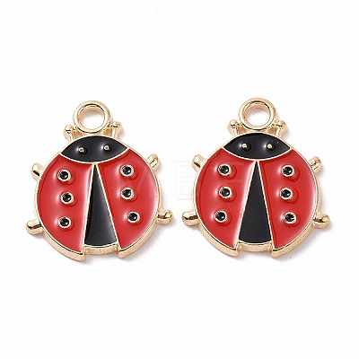 Alloy Enamel Pendants ENAM-B054-04G-01-1